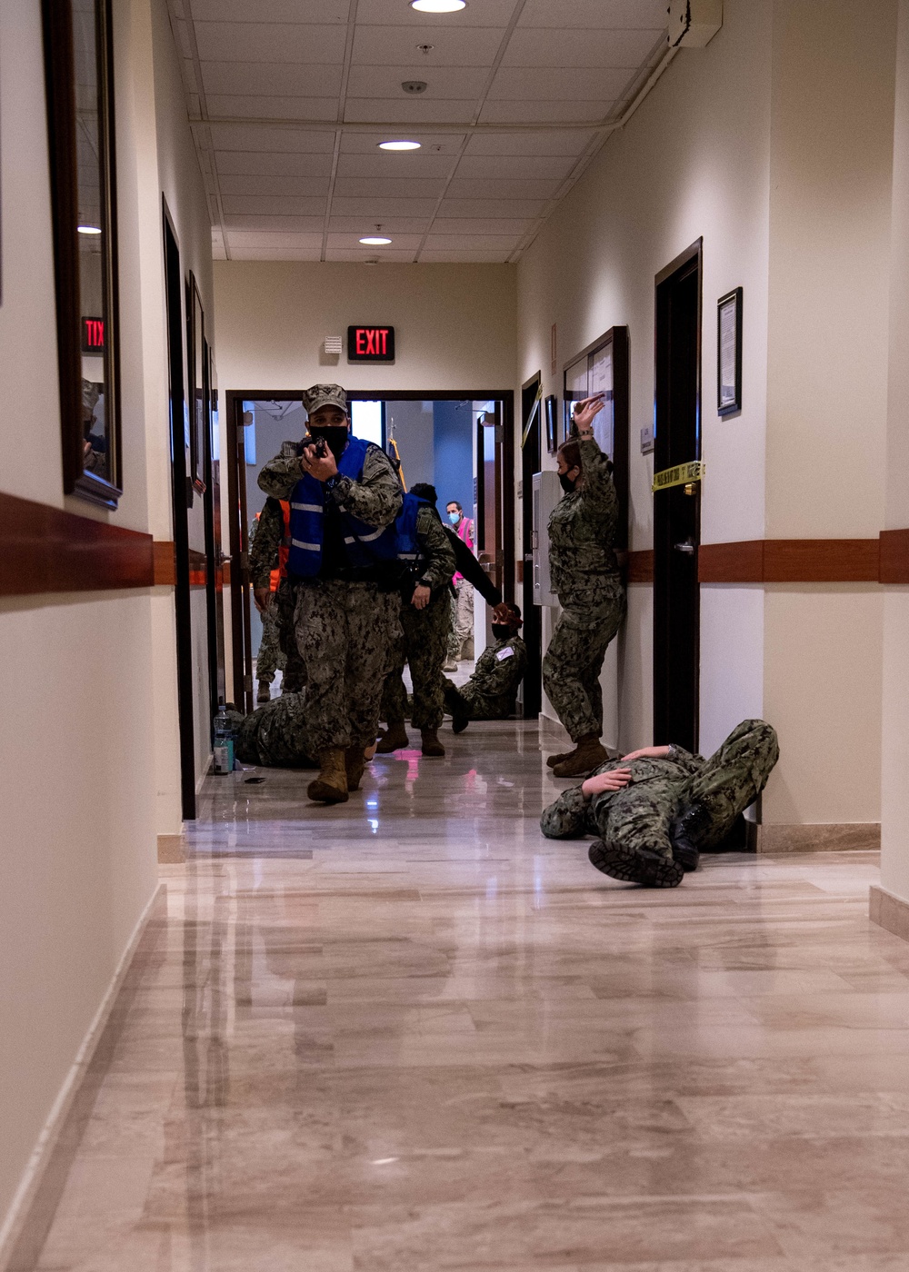 Naval Station Rota Conducts Active Shooter Drill