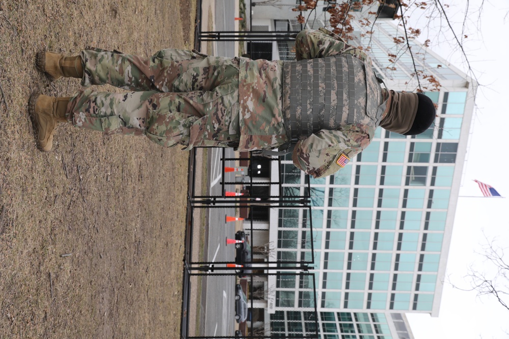 MDNG 290th and 29th MPs Guard the U.S. Capitol Complex