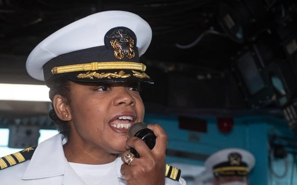 USS Oak HIll (LSD 51) Change of Command