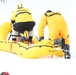 Fort Drum firefighters train on Remington Pond for cold-weather rescues