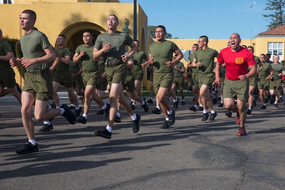 Bravo Company Motivational Run
