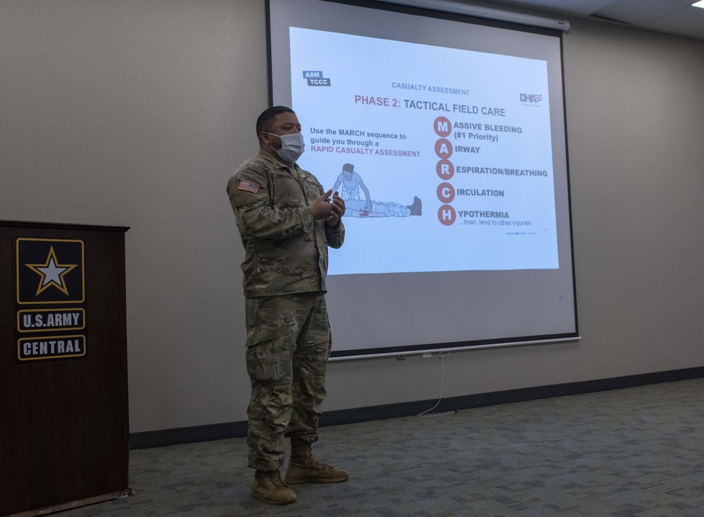 ARCENT opens TCCC training to Airmen