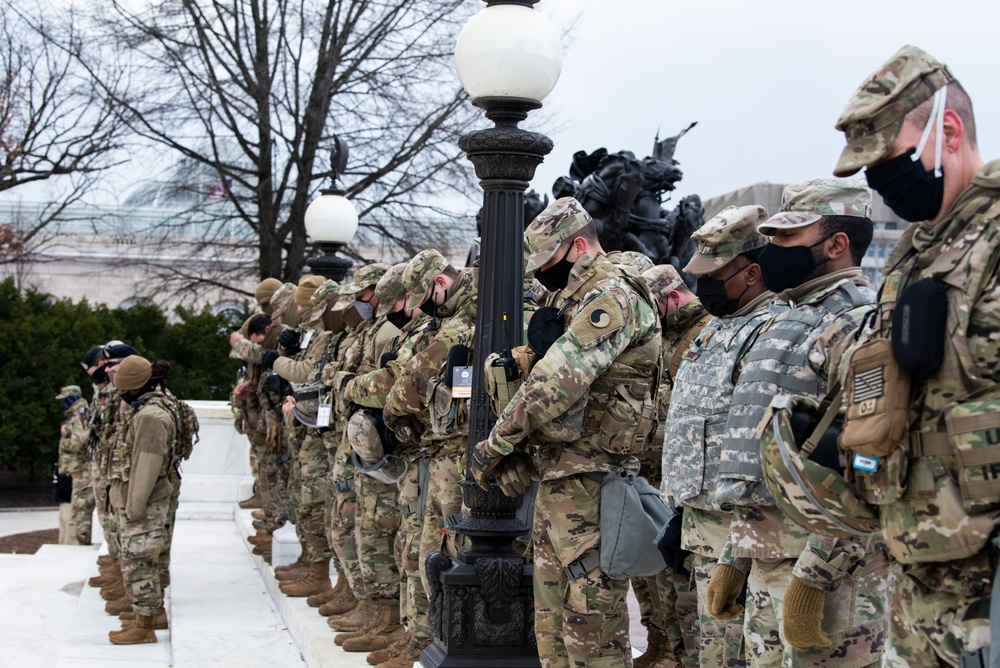 Ohio National Guardsmen support 59th Presidential Inauguration