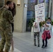 U.S. Airmen from 126th Civil Engineer Squadron and 126th Force Support Squadron return home from a six month deployment to Africa.