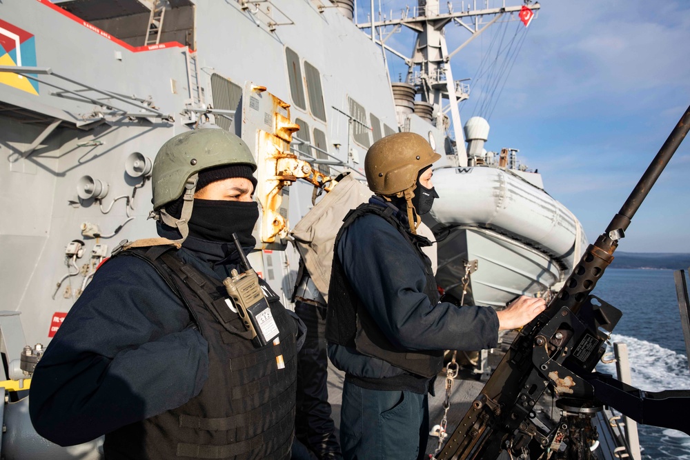 USS Porter Enters the Black Sea