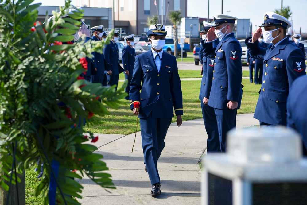 Coast Guard holds annual Blackthorn memorial service in Galveston, Texas