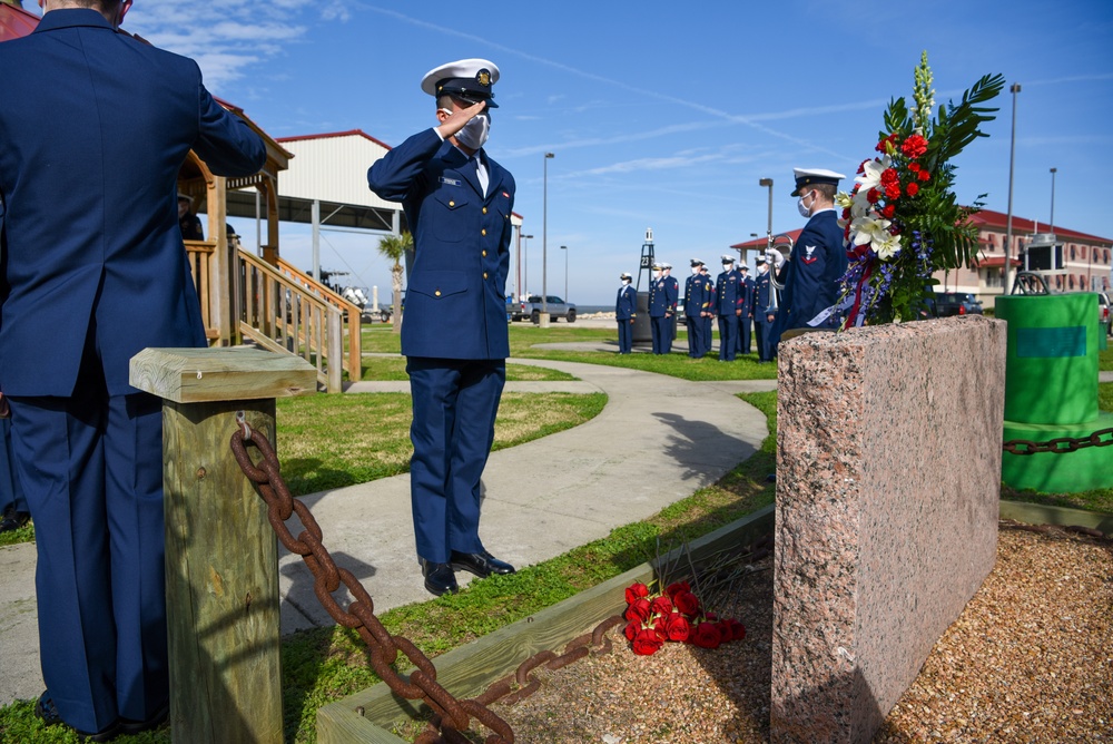 Coast Guard holds annual Blackthorn memorial service in Galveston, Texas