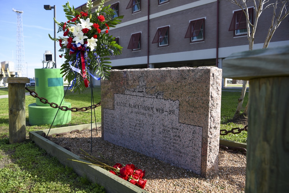 Coast Guard holds annual Blackthorn memorial service in Galveston, Texas