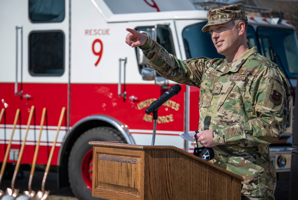 Altus AFB breaks ground on new Fire Rescue Center