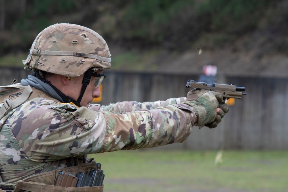 Soldiers compete in final day of I Corps. Marksmanship Competition
