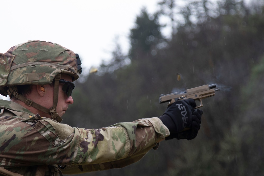 Soldiers compete in final day of I Corps. Marksmanship Competition