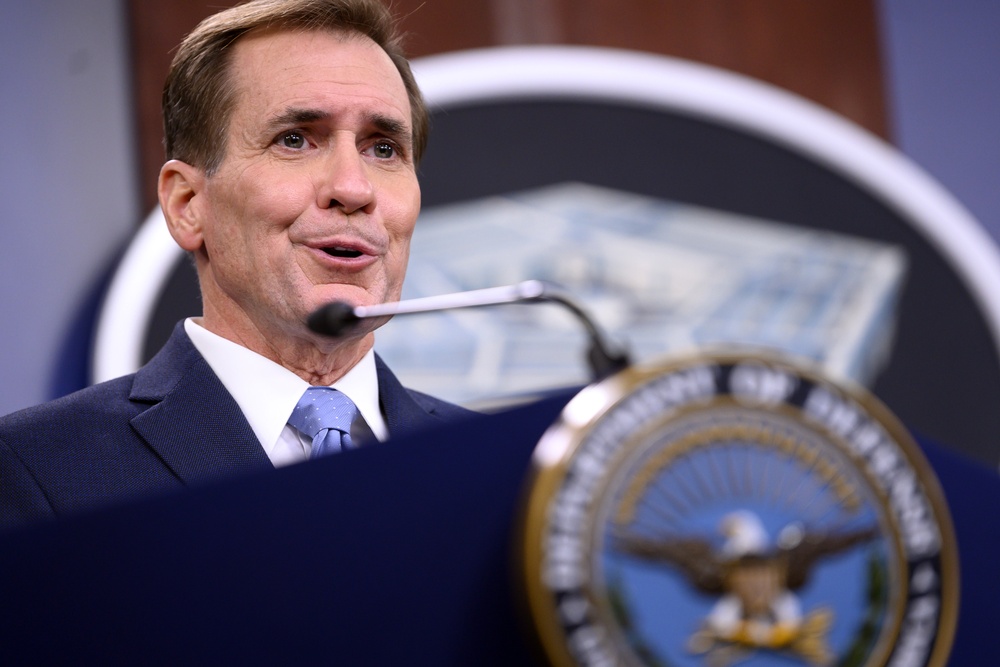 Pentagon Press Secretary Briefs the Media
