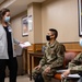 Navy and Air Force medical personnel in-process at Hendrick Health Medical Center for COVID-19 support