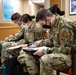 Navy and Air Force medical personnel in-process at Hendrick Health Medical Center for COVID-19 support