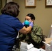 Navy and Air Force medical personnel in-process at Hendrick Health Medical Center for COVID-19 support