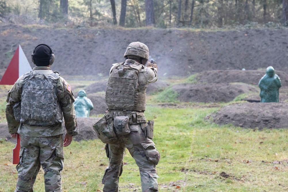 Soldiers compete in second day of I Corps. Marksmanship Competition