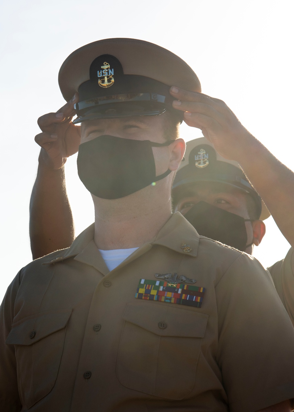 CSS-15 Welcomes Navy’s Newest Chiefs