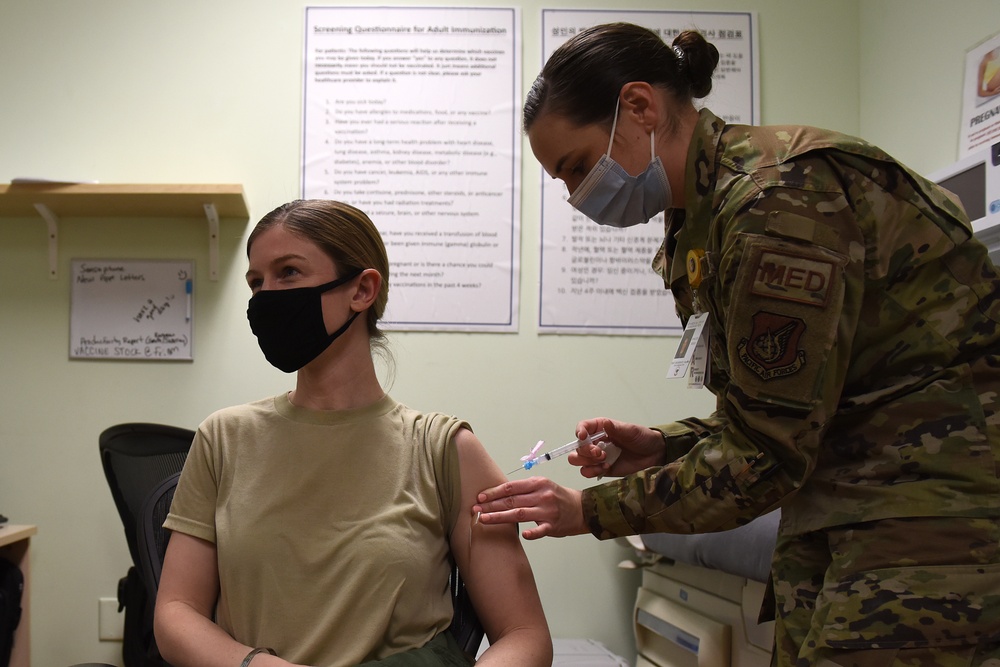 Wing’s first COVID-19 recipient receives second dose