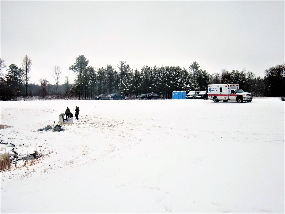 Cold-Weather Operations Course class 21-02 training operations at Fort McCoy