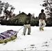 Cold-Weather Operations Course class 21-02 training operations at Fort McCoy