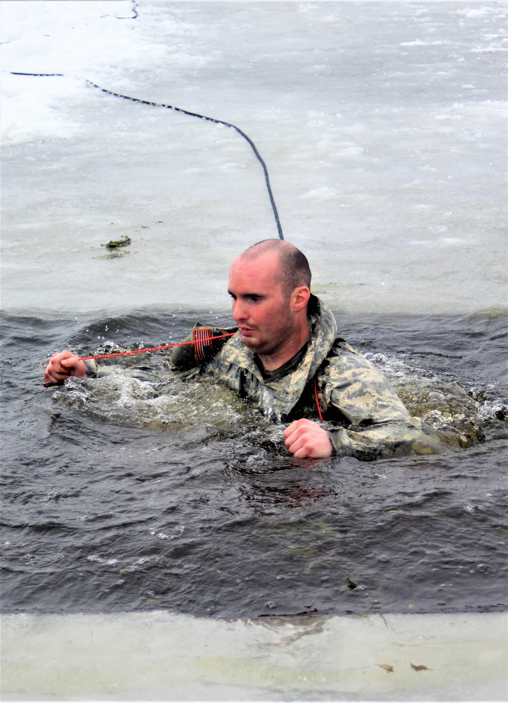 Cold-Weather Operations Course class 21-02 training operations at Fort McCoy