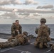 Snipers provide over-watch during VBSS mission