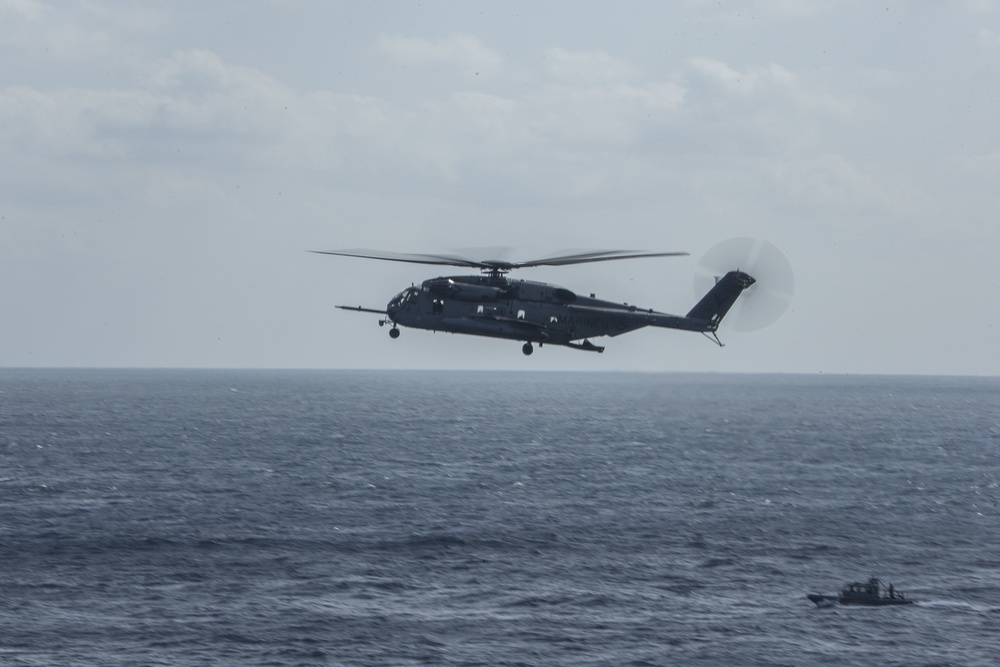 Snipers provide over-watch during VBSS mission