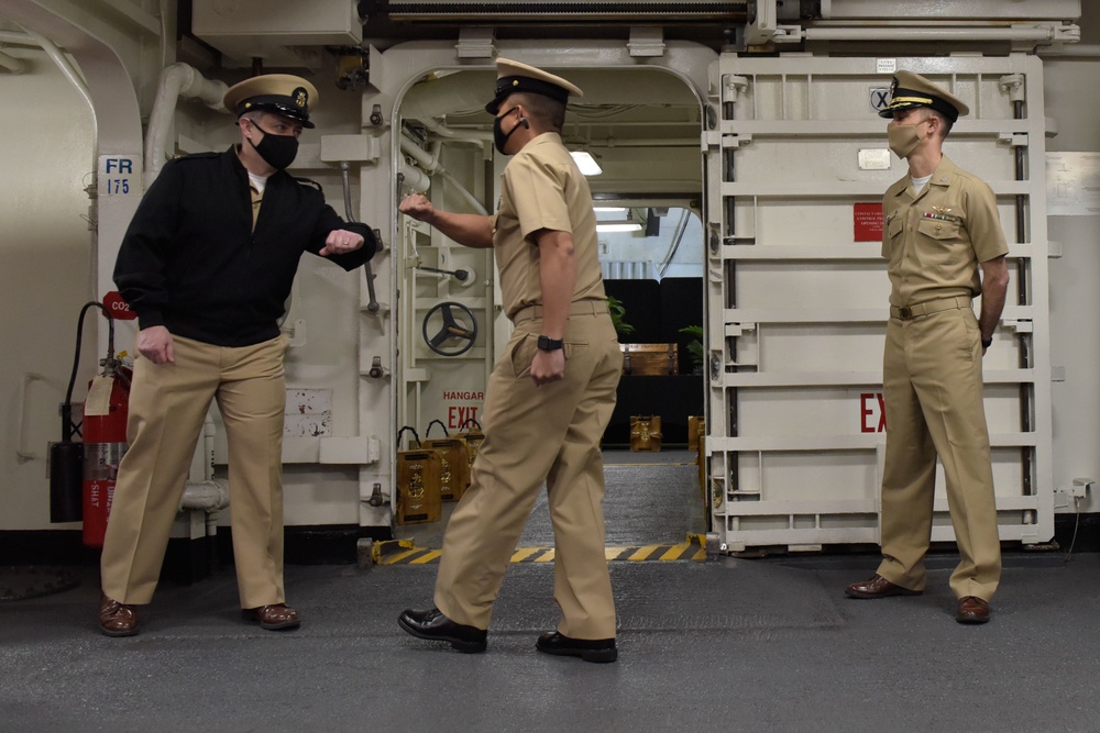 DVIDS - News - USS Ronald Reagan Welcomes New Chief Petty Officers