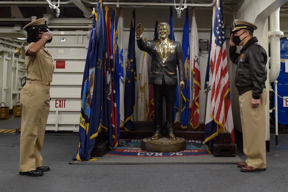 DVIDS - News - USS Ronald Reagan Welcomes New Chief Petty Officers