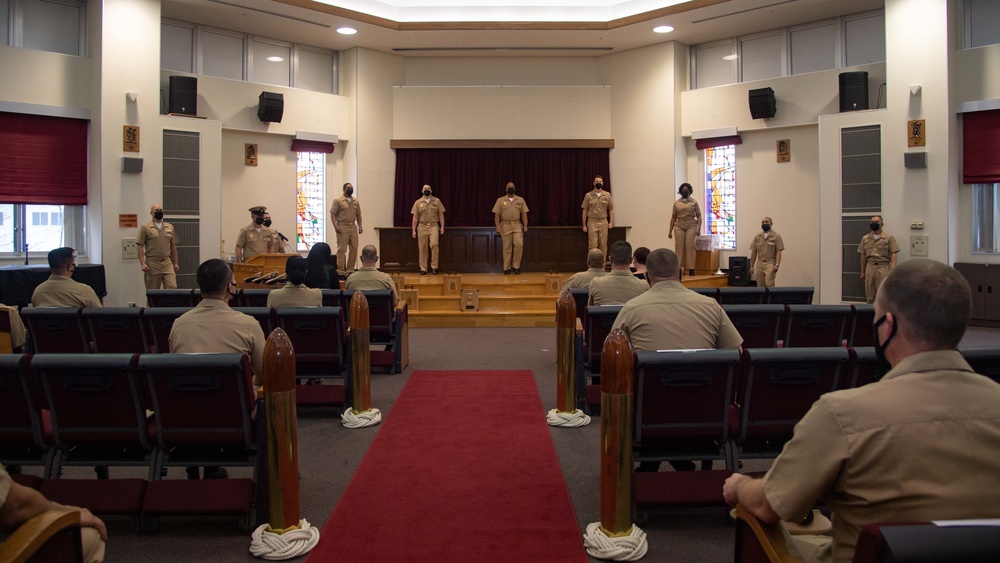 CFAS Chief Pinning Ceremony 2021