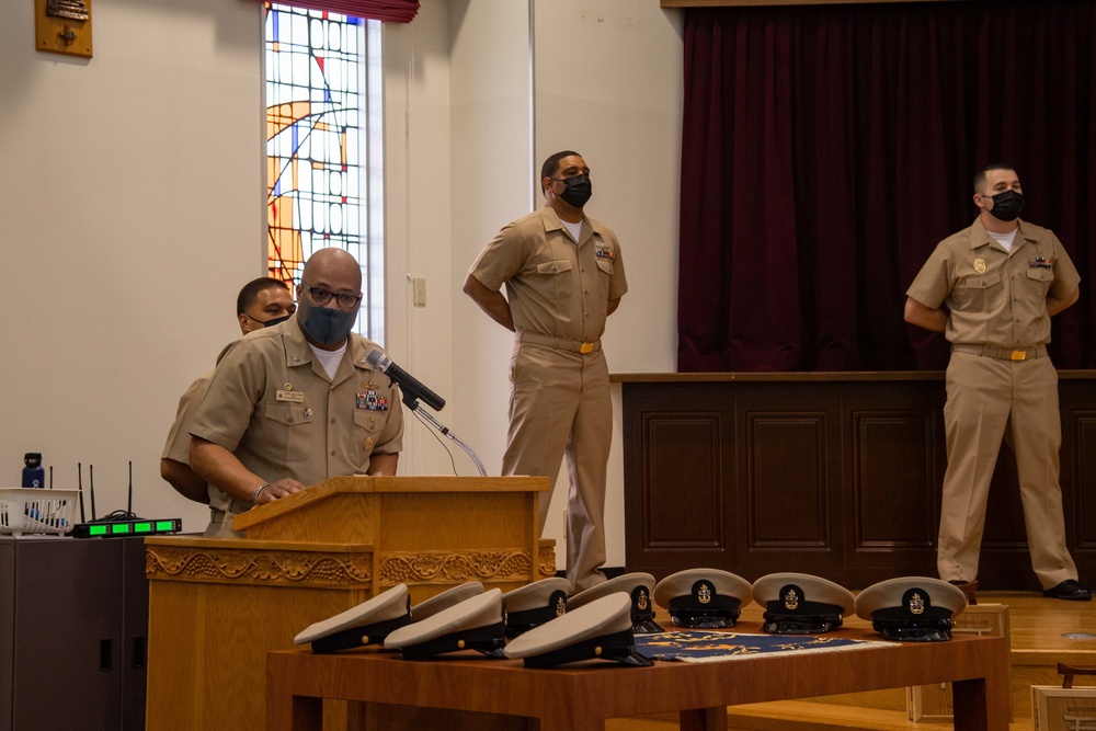 CFAS Chief Pinning Ceremony 2021