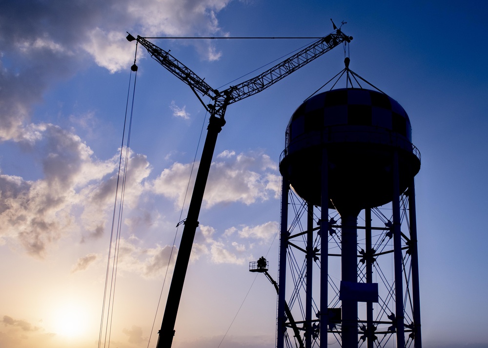 CLDJ Nears Completion of Elevated Water Tower Project