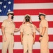Chief Pinning Ceremony Jan. 29, 2021 on Diego Garcia