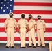 Chief Pinning Ceremony Jan. 29, 2021 on Diego Garcia