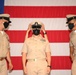 Chief Pinning Ceremony Jan. 29, 2021 on Diego Garcia