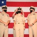 Chief Pinning Ceremony Jan. 29, 2021 on Diego Garcia
