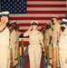 Chief Pinning Ceremony Jan. 29, 2021 on Diego Garcia