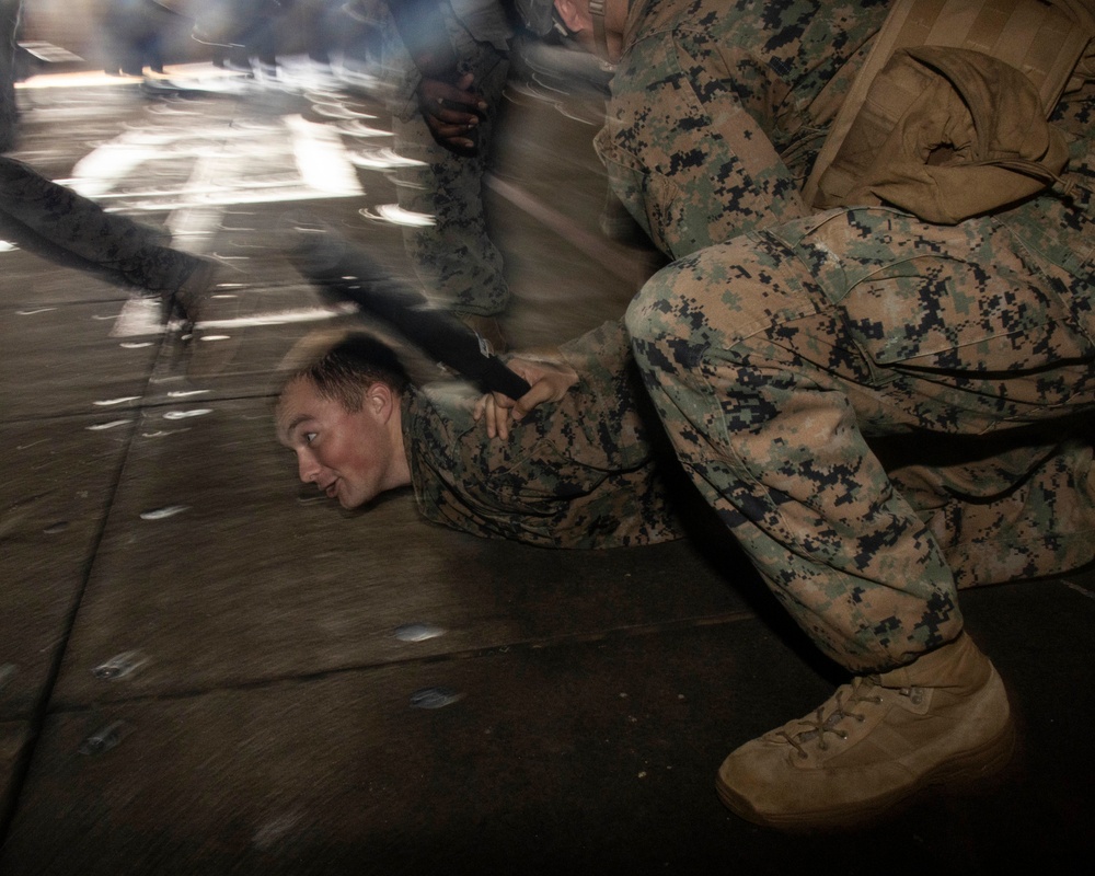 BLT 3/4 practices riot control techniques