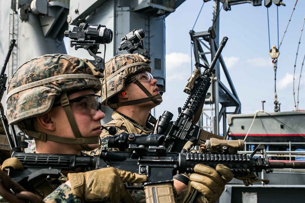 FRP, 31st MEU conducts VBSS aboard USS Ashland