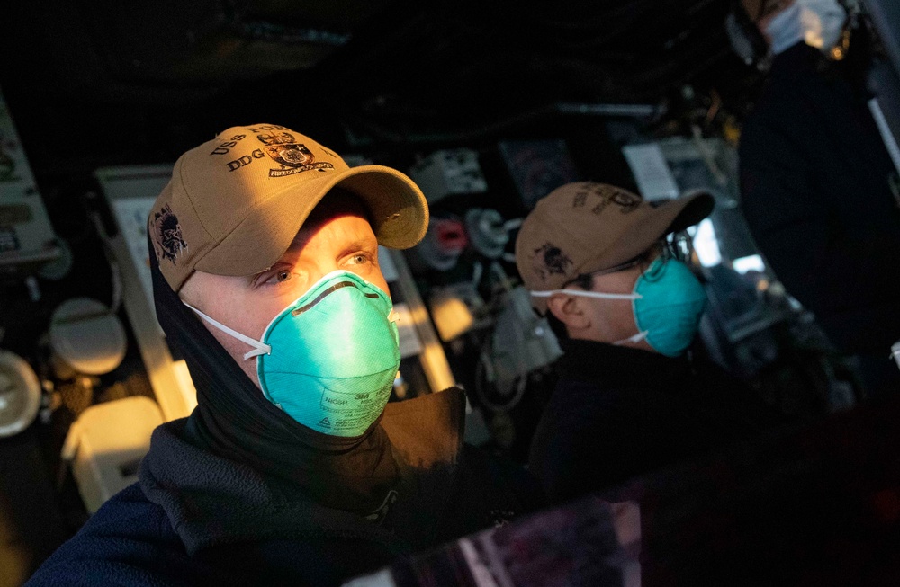 USS Porter Enters the Black Sea