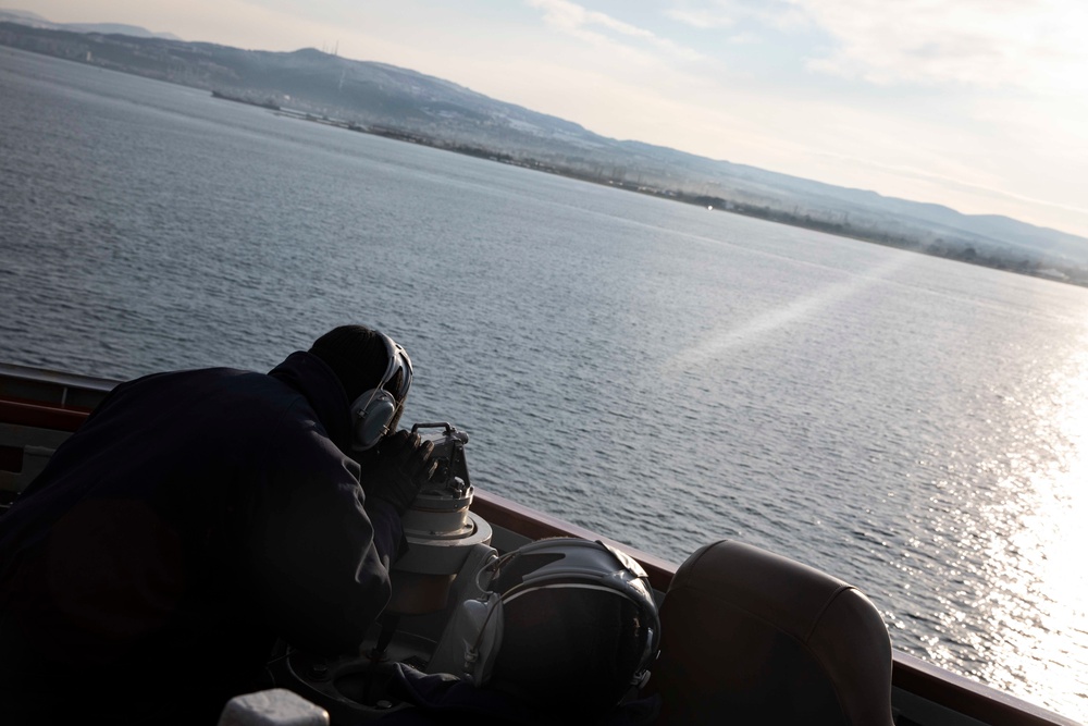 USS Porter Enters the Black Sea