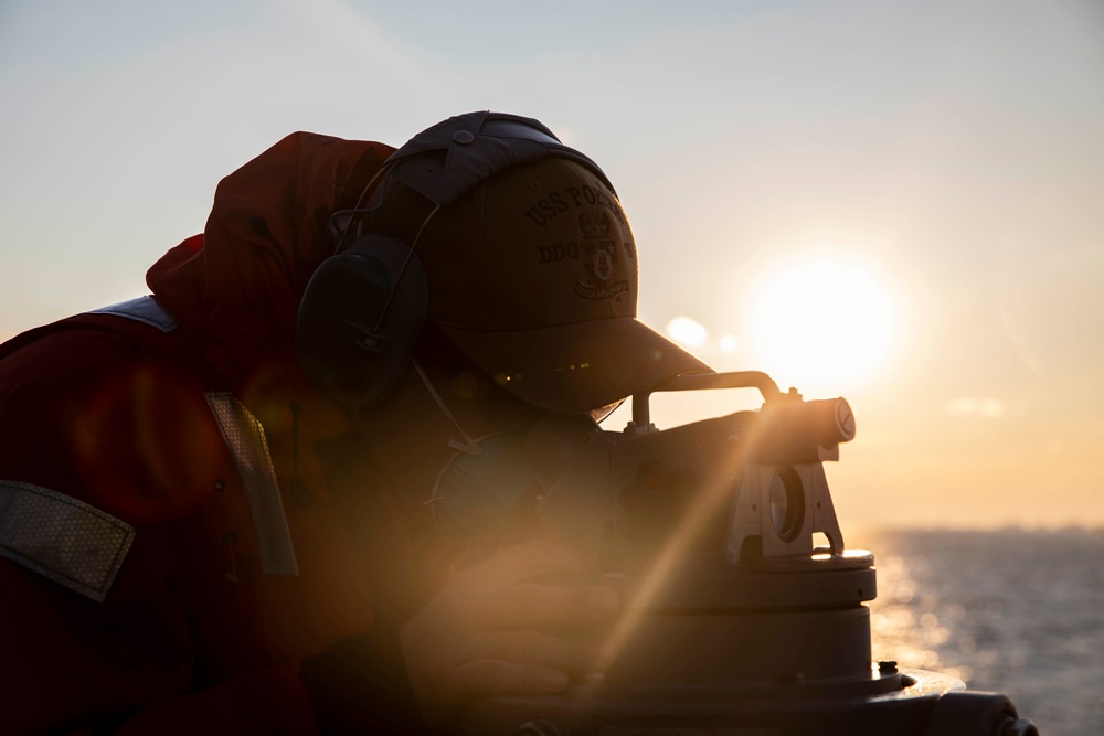 USS Porter Enters the Black Sea