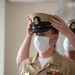 Chief Religious Program Specialist Jesse Kiepper, receives his anchors during USS Constitution’s Chief Petty Officer pinning ceremony
