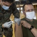 Leadership by Example, unit leaders from across II MEF receive COVID vaccine