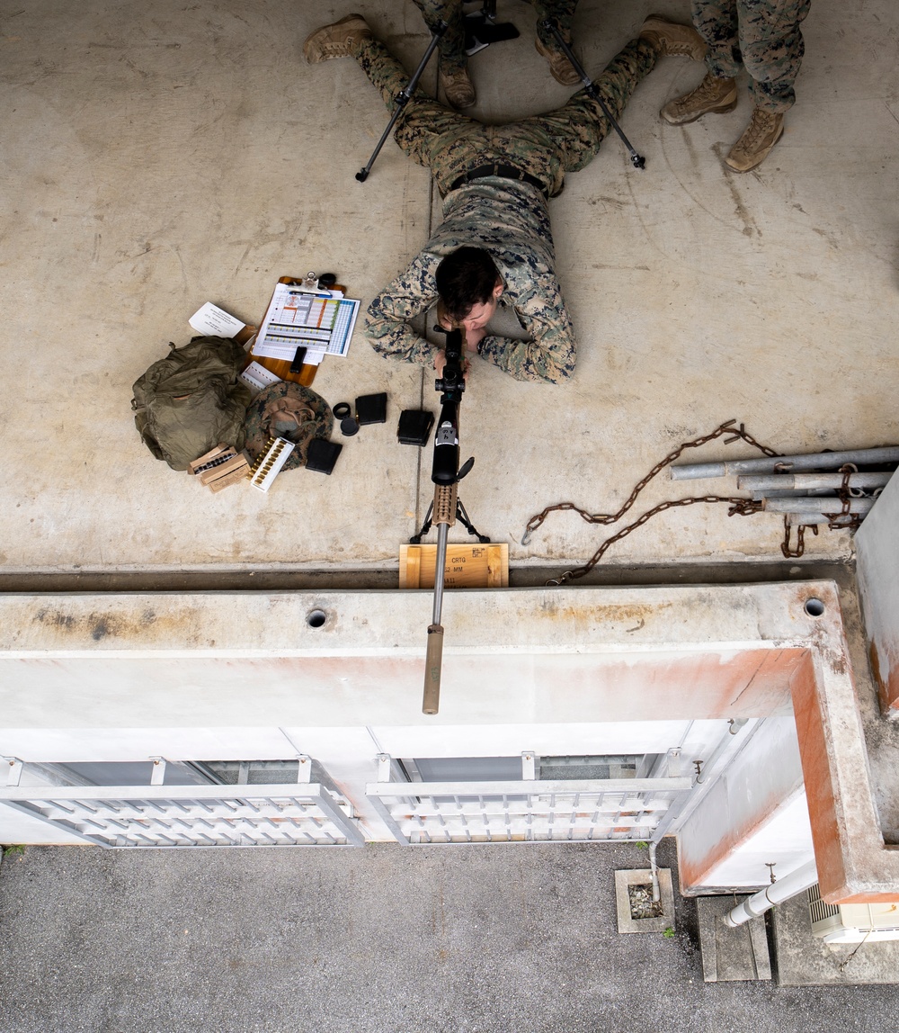 3d Marine Division Marines Conduct Pre-Sniper Course