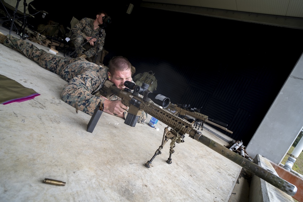 3d Marine Division Marines Conduct Pre-Sniper Course