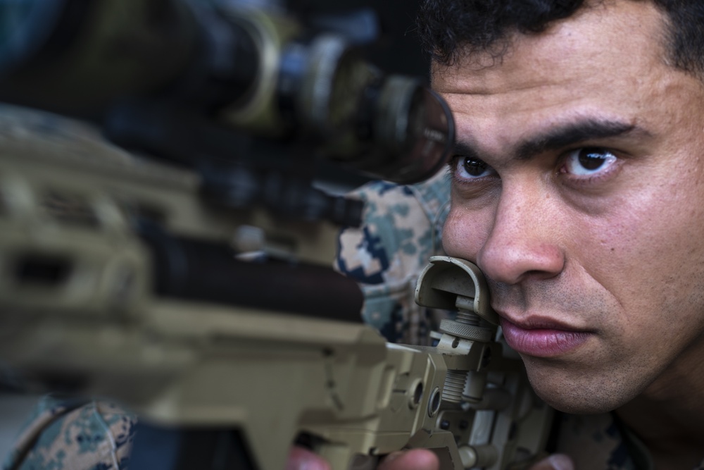 3d Marine Division Marines Conduct Pre-Sniper Course