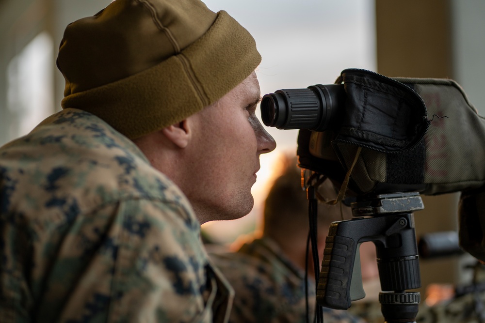 3d Marine Division Marines Conduct Pre-Sniper Course