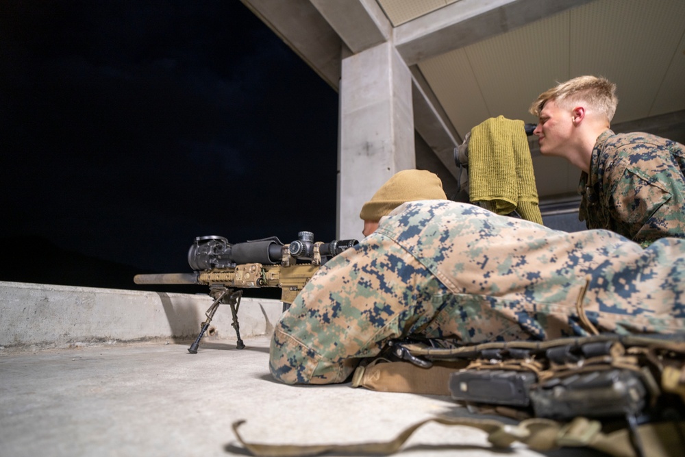 3d Marine Division Marines Conduct Pre-Sniper Course