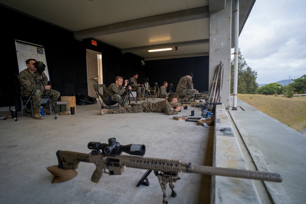 3d Marine Division Marines Conduct Pre-Sniper Course